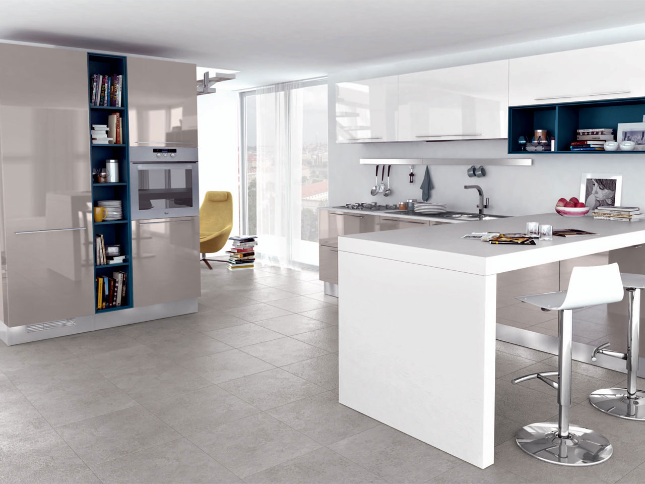 Cucine Moderne Lube - Modello Noemi | Perego Arredamenti Cucine Moderne Lube - Modello Noemi | Perego Arredamenti