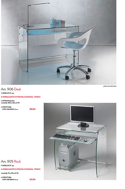 Sedute per Ufficio Modello Desk e Rack