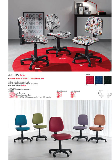 Seduta per Ufficio Modello Alfa