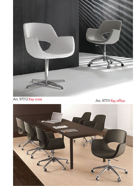 Sedute per Ufficio Modello Key Cross e Key Office