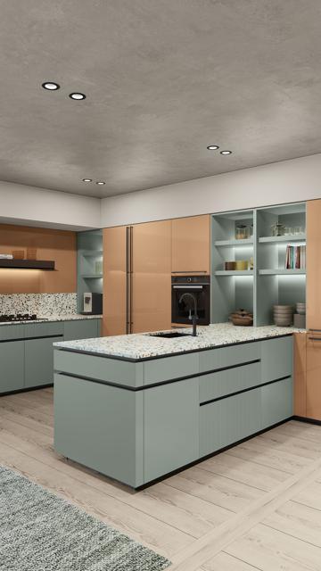 Cucine CREO Kitchens - Modello Colorlab #1