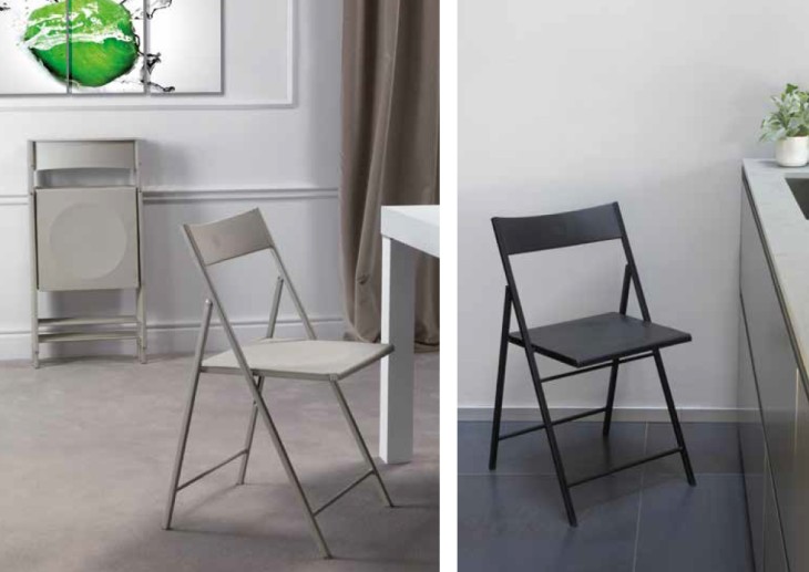 Sedia Pieghevole Modello Steel