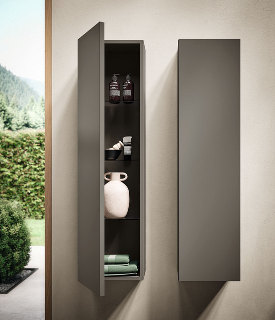 Colonne sospese per bagno con vano a giorno interno