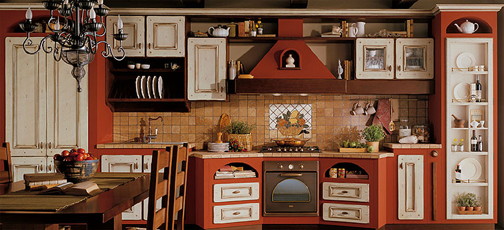 Cucina Lube Borgo Antico modello Beatrice