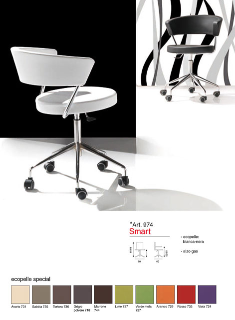 Sedia da ufficio modello Smart