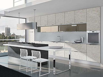 Cucina moderna Lube modello Nilde Gres | Perego Arredamenti Cucina moderna Lube modello Nilde Gres | Perego Arredamenti