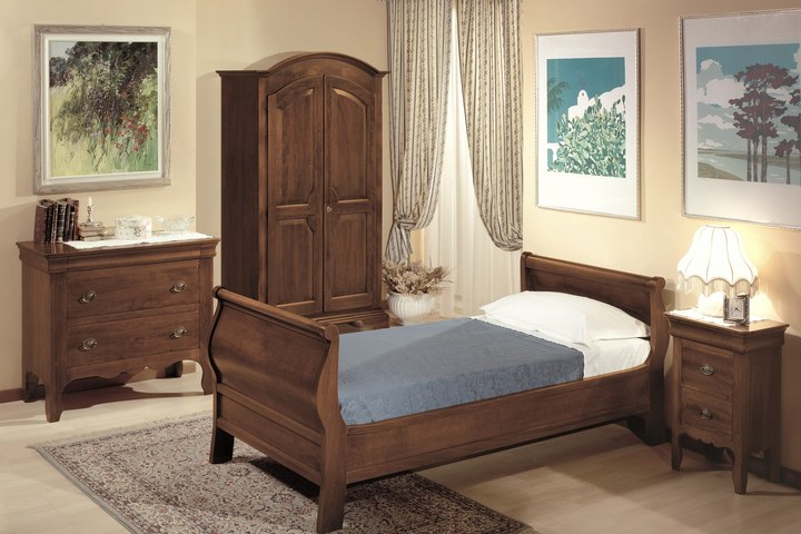 Camere da letto in arte povera