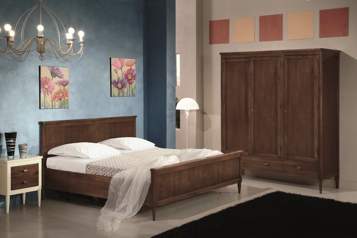 Camere da letto classiche in legno