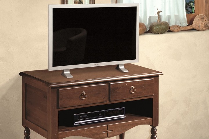 Porta TV in arte povera