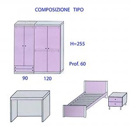 Cameretta SPAGNOL in promozione