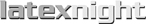 Logo Latex Night
