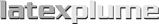 Logo Latex Plume