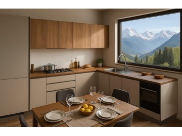 CUCINA CREO modello TABLET ANGOLARE CM. 330 x 275 - ASCIUGATRICE omaggio