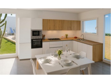 CUCINA CREO modello TABLET ANGOLO CM. 390 x 265  H=217 + MICRO