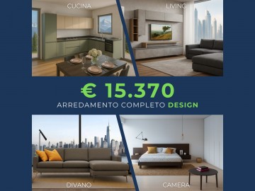 Arredamento completo DESIGN in promozione