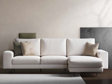 Divano Morbidline Paris con chaise longue CM.281x155
